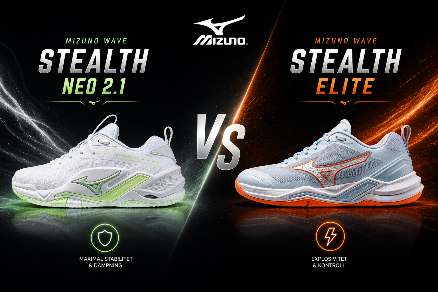 Mizuno Wave Stealth Neo 2.1 vs Mizuno Wave Stealth Elite – vilken handbollssko passar dig bäst?