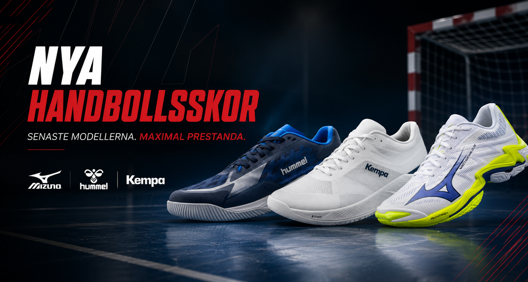Nya handbollsskor