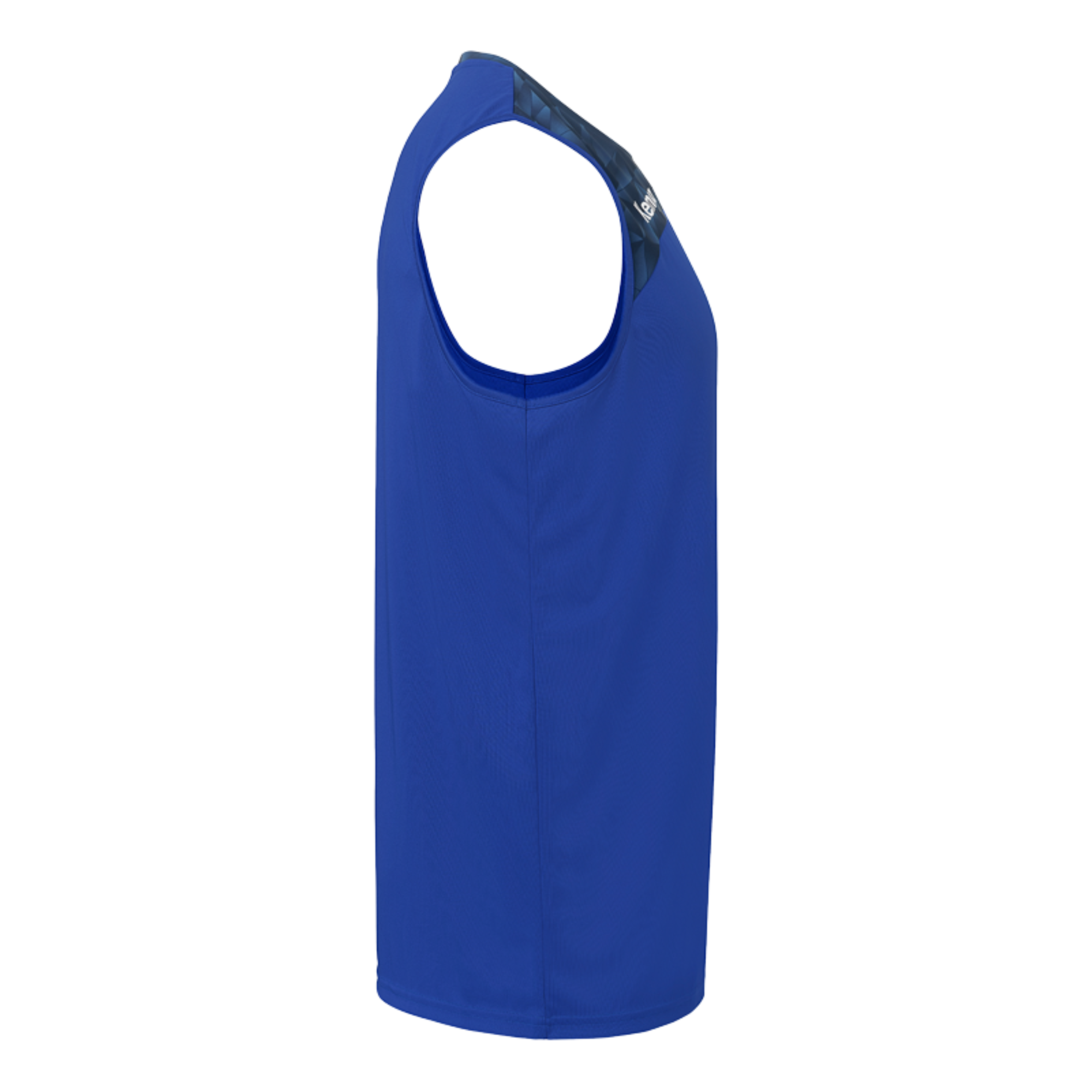 blå