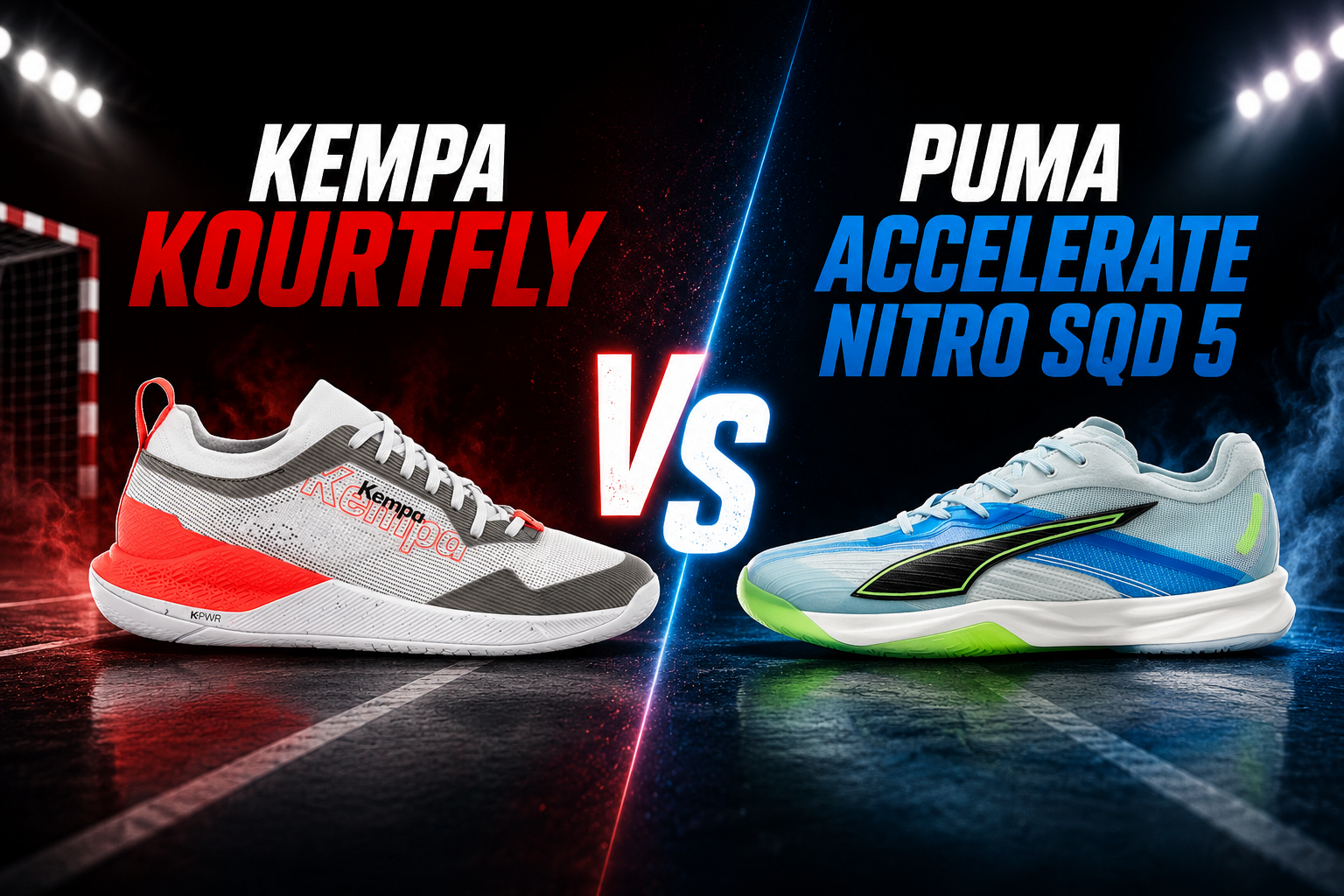 Kempa Kourtfly vs Puma Accelerate Nitro SQD 5 – Vilken handbollssko passar dig bäst 2026?