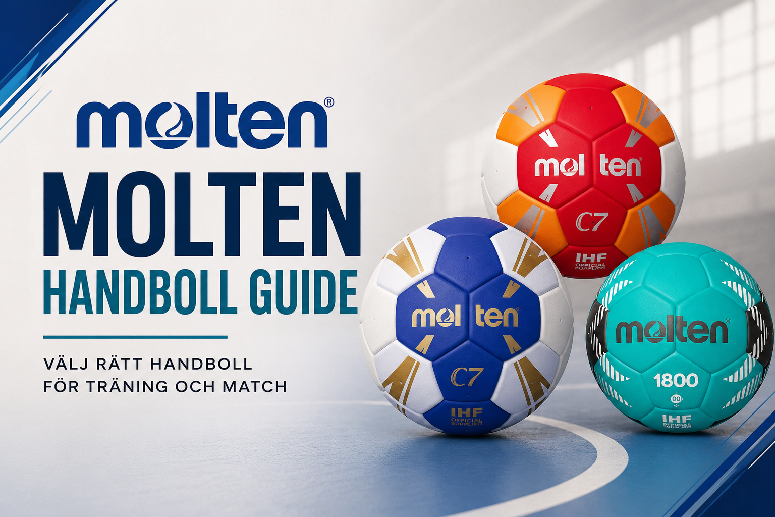 Molten handbollar guide